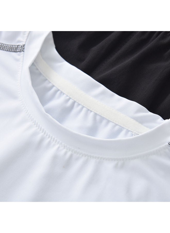 Bornbay summer Kids' Stretchy Comfort-fit Short-sleeve Sport Set - Image 5