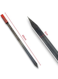 ARTC ARTC 60cm BBQ Skewers Set With Wooden Handle And Stainless Steel Kebab Skewers for Tikka And Turkish And Iranian Koobideh Style BBQ  - Image 4