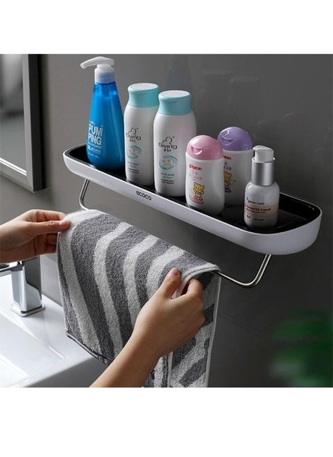 Bathroom Shelf Storage Rack Holder Wall Mounted Shampoo Spices Shower