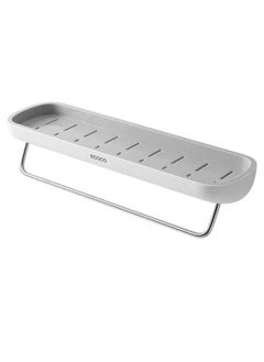 ecoco Bathroom Shelf Storage Rack Holder Wall Mounted Shampoo Spices Shower  - Image 3
