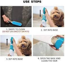 KPS Pet Hair, Dust, Lint Remover for Clothing & Furniture and Sofa Home Couch pet - Double Sided, Self-Cleaning Reusable mitt Remover,Dog cat Hair Remove (Pack of 1) - Image 5