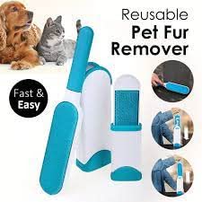 KPS Pet Hair, Dust, Lint Remover for Clothing & Furniture and Sofa Home Couch pet - Double Sided, Self-Cleaning Reusable mitt Remover,Dog cat Hair Remove (Pack of 1) - Image 3