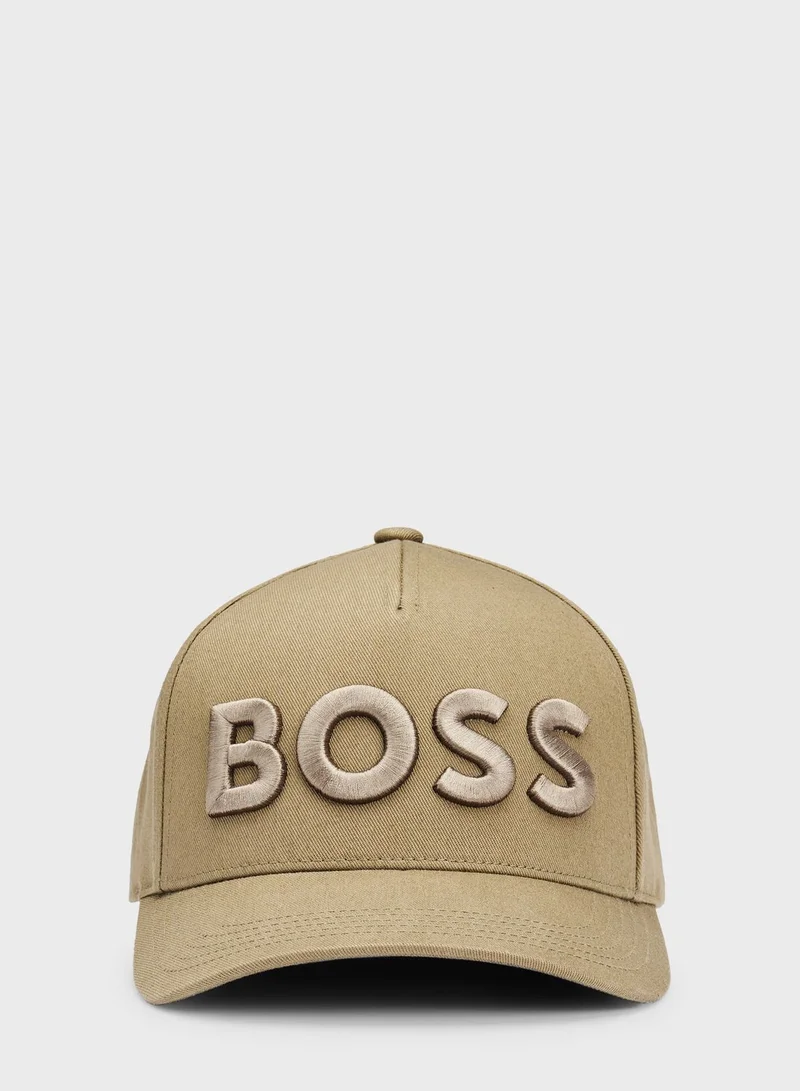 BOSS Logo Curved Peak Cap