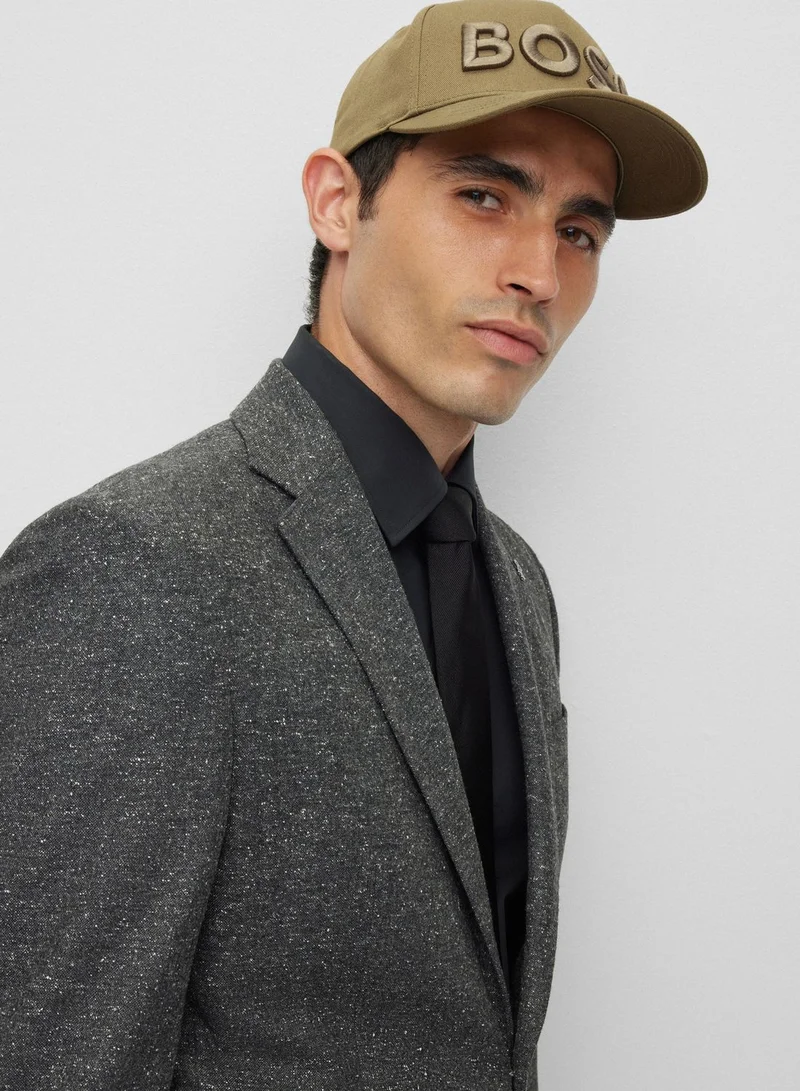 BOSS Logo Curved Peak Cap