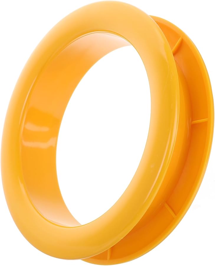 Yellow ABS Plastic Bed Safety Rails Guard Rings for Bunk Bed Sleep Protection - Image 1