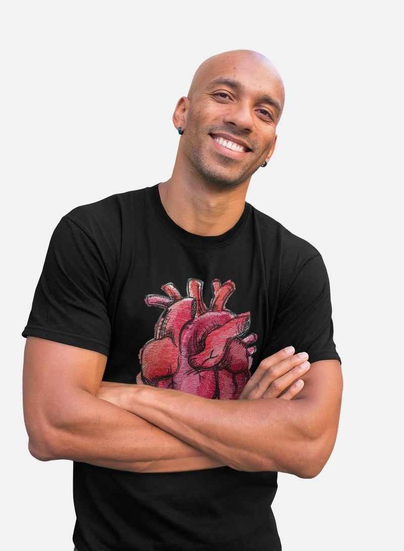 MERCH Unleash Your Big-Hearted Personality with a Heart Picture T-Shirt - Image 2