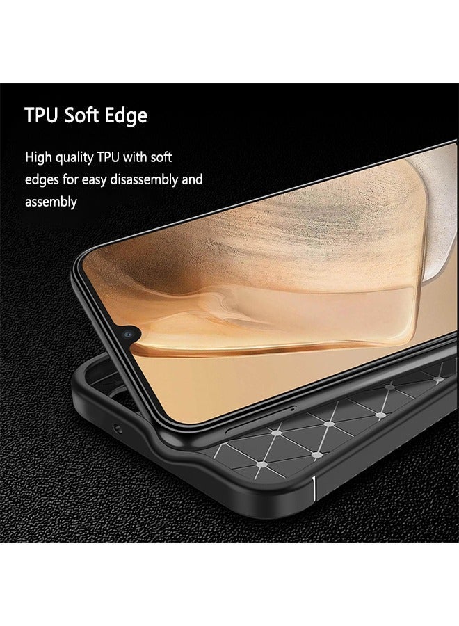 X-level Samsung Galaxy A05 4G Case Cover with Soft TPU Carbon Fiber Texture Anti-Scratch Shockproof Slim Anti-Drop Bumper Back Cover Comfortable Touch shell Phone Accessory for Galaxy A05 - Image 5