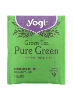 Yogi Tea Yogi Tea, Green Tea Pure Green, 16 Tea Bags, 1.09 oz (31 g)  - Image 3