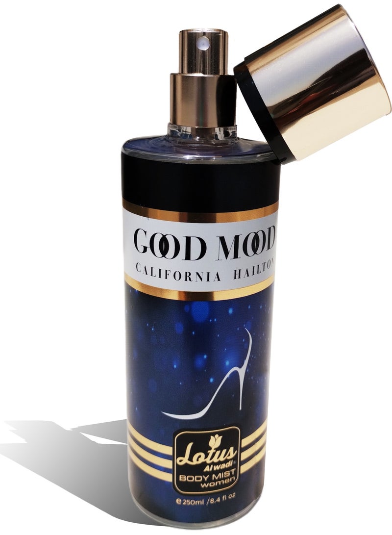 Lotus Alwadi Lotus Alwadi Good Mood Fragrance, Body Mist Women signature Collection, 8.4 Ounce (6 piece Gift Set)  - Image 4
