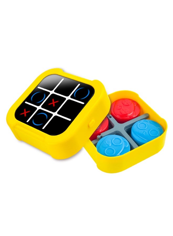 TIC TAC TOC Tic Tac Toe Bolt Game, 5-in-1 Portable Travel Handheld Puzzle Game Console for Memory Growth, Fidget Toys Board Games for Kids and Adults, Birthday Gifts Family Game - Image 3