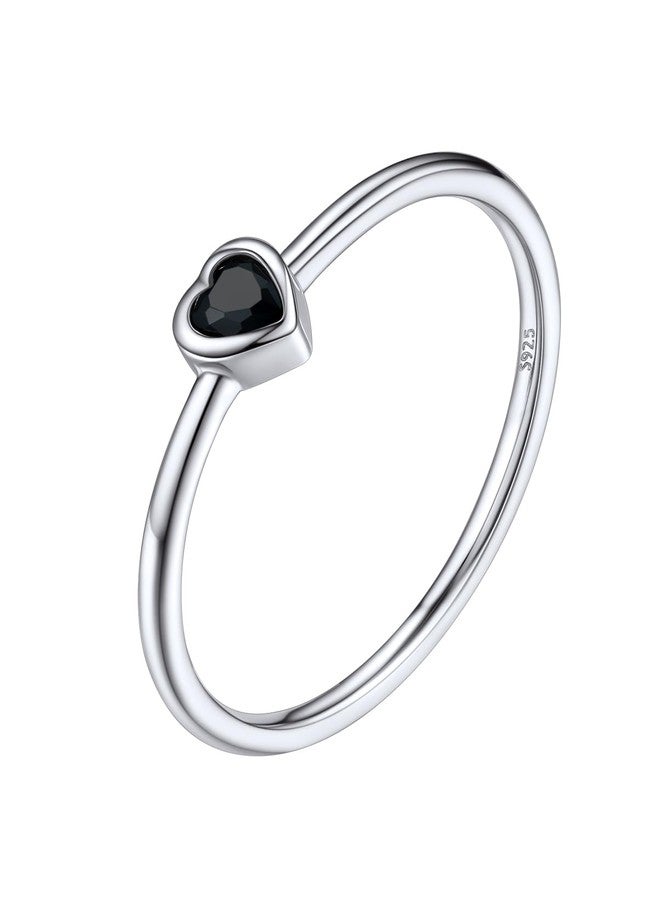 Silvora Love Wedding Band 3mm Thin Rings for Female - Image 1