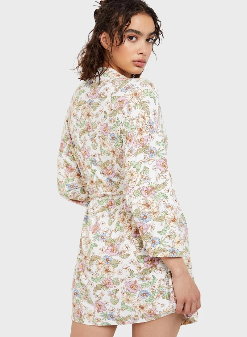 Ardene Tie Detail Kimono