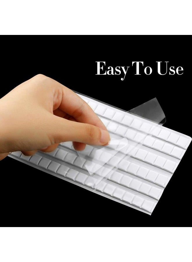 Blulu 2 Set Acrylic Nail Design Practice Stands - Magnetic Nail Holders & Display Stands - DIY Crystal Holders - 96 Pieces White Reusable Adhesive Putty (Black) - Image 3