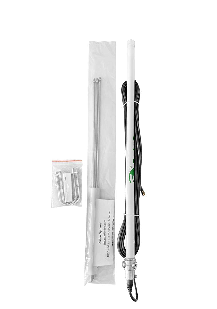 RadarBox AirNav Radar ADS-B 1090 MHz, UAT 978 MHz and VHF Airband Outdoor Antenna with SMA Connector - Image 1