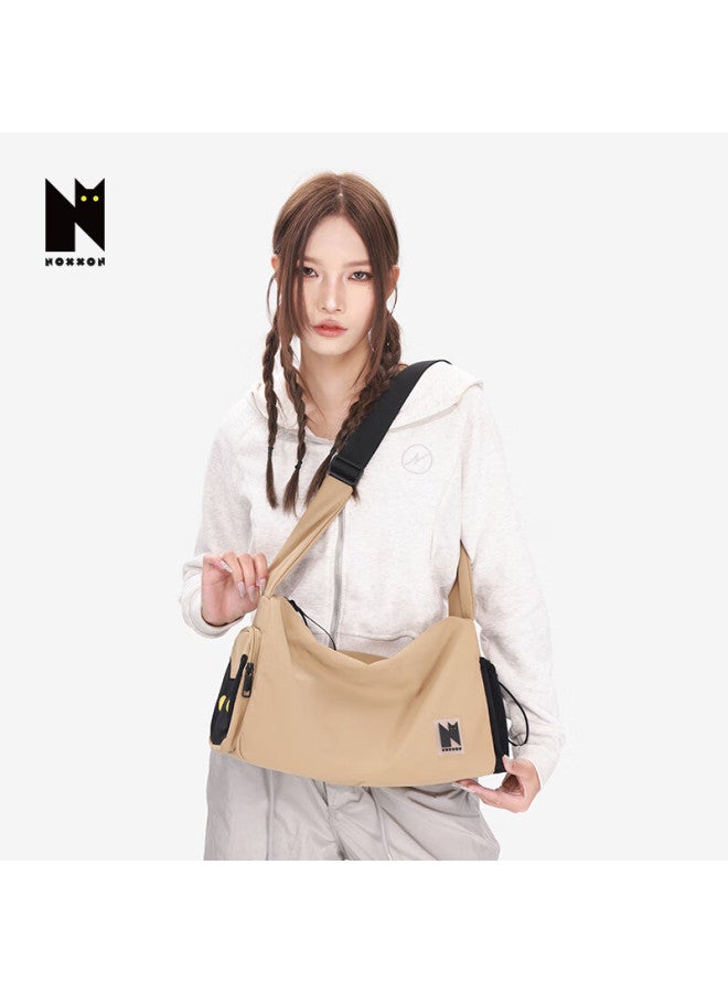 Noxxon Crossbody Bag For Women, 2025 New Style, Commuter-friendly, Lightweight, Large Capacity, Stylish Niche Original Shoulder Bag, Dark Khaki - Image 3