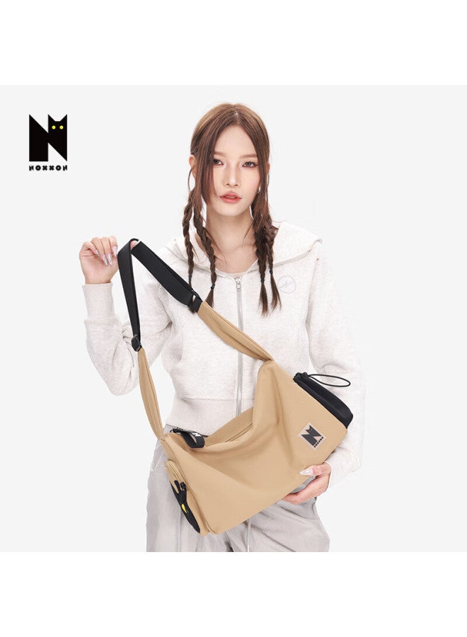 Noxxon Crossbody Bag For Women, 2025 New Style, Commuter-friendly, Lightweight, Large Capacity, Stylish Niche Original Shoulder Bag, Dark Khaki - Image 2
