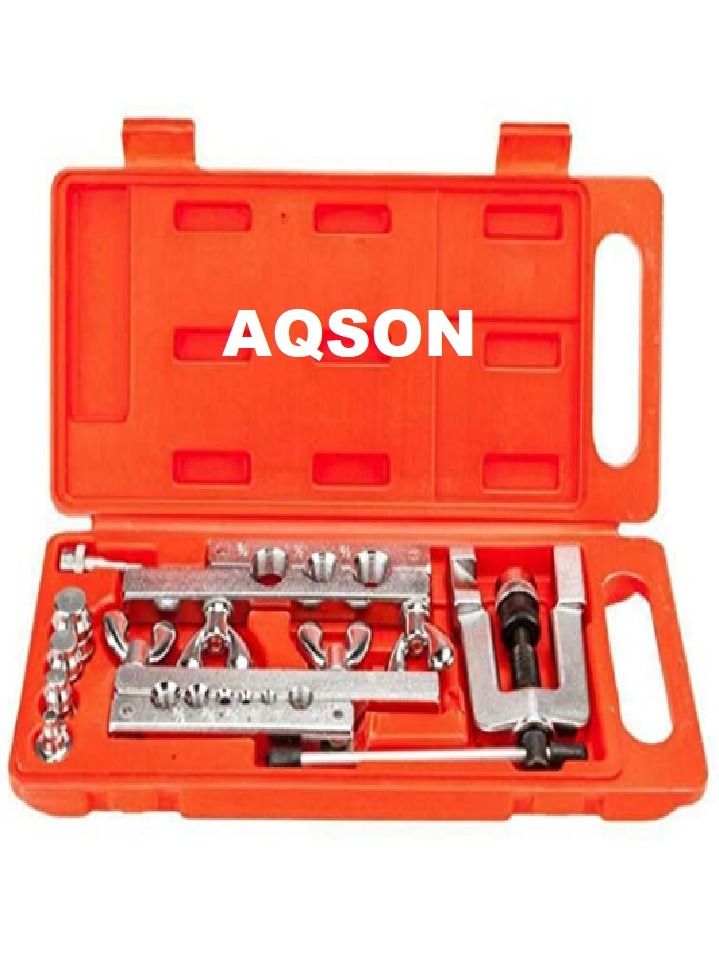 AQSON Portable HVAC Flaring and Swaging Tool Kit OD Soft Refrigeration Copper Tubing - Image 1