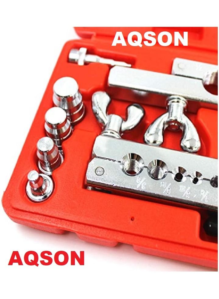 AQSON Portable HVAC Flaring and Swaging Tool Kit OD Soft Refrigeration Copper Tubing - Image 5