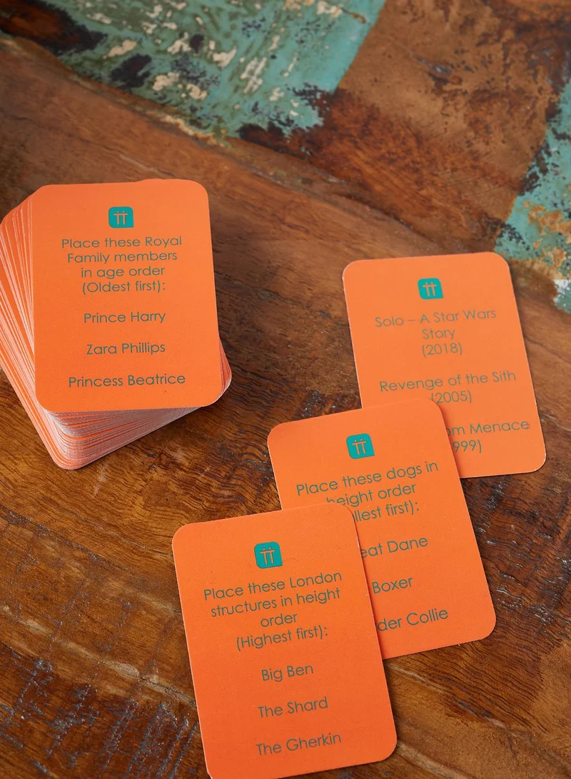 Talking Tables Pecking Order Tin Game