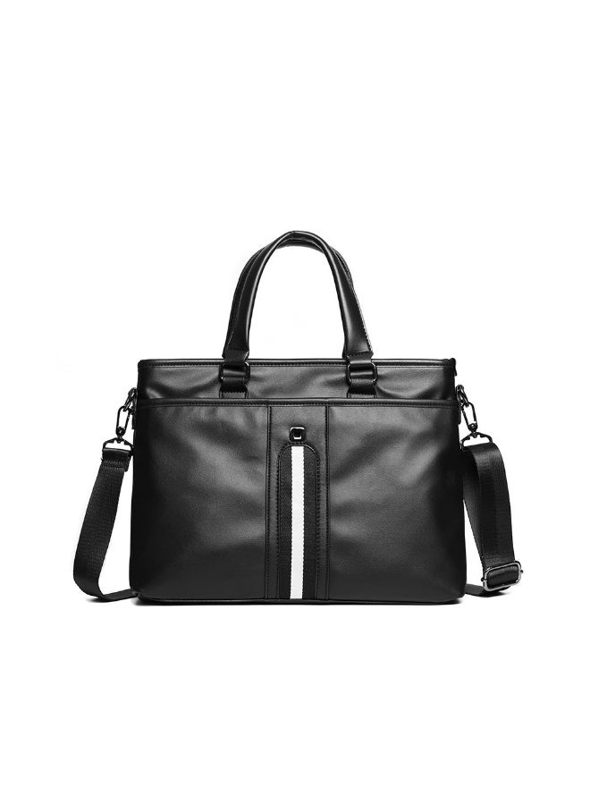 TOVELE5 Tovele5 Men's Black Business Large Capacity Briefcase  - Image 1