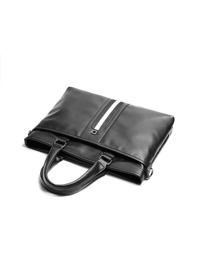 TOVELE5 Tovele5 Men's Black Business Large Capacity Briefcase  - Image 3