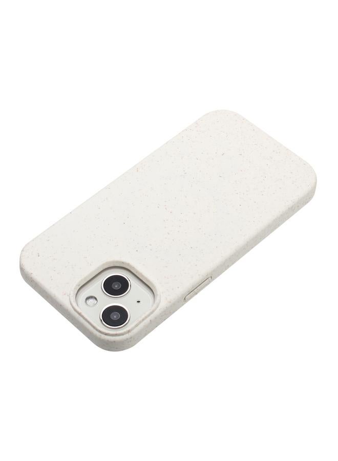 S-TOP Case For iPhone 13 Wheat MagSafe Magnetic Straw Material + TPU Phone Case - Image 3