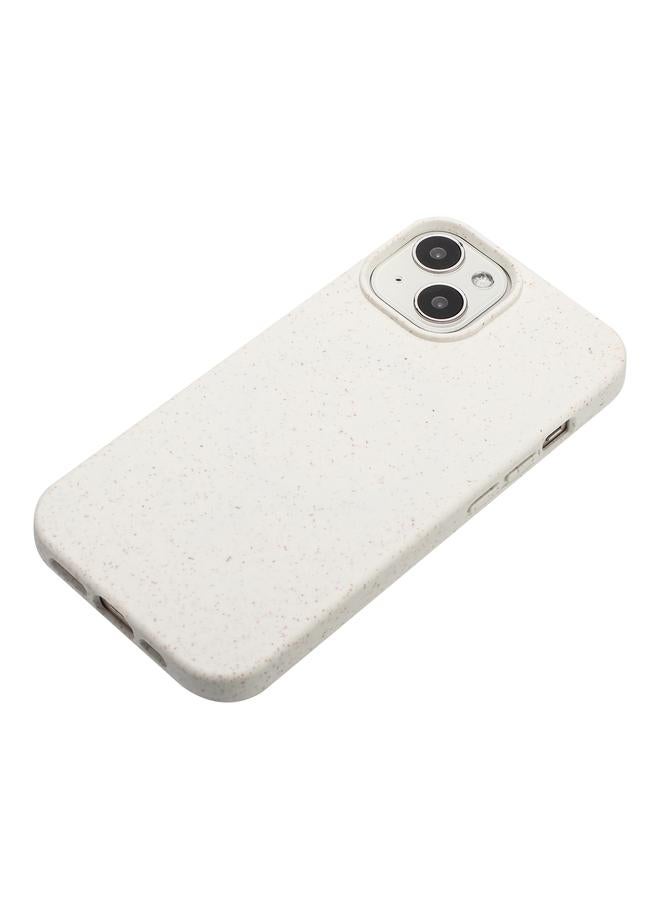 S-TOP Case For iPhone 13 Wheat MagSafe Magnetic Straw Material + TPU Phone Case - Image 2