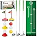 Liberry Toddler Golf Set Retractable Toy Golf Clubs with Putting Mat  Storage Bag for Kids Ages 2 3 4 5 Indoor and Outdoor Sports Games Birthday Gift for Boys Girls - Image 4