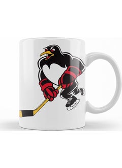 Print Shop Black Pittsburgh Penguins Mug Porcelain