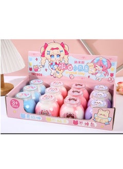 Creamy Bear Sauce NanoClay Slime! This innovative slime combines the soft texture of butter with the stretchy consistency of nanoclay, creating a fun and relaxing play experience for kids and adults alike. Unique Creamy Texture: Featuring a creamy, smooth, butter-like texture, the slime has a stretchy consistency that's easy to stretch and mold.