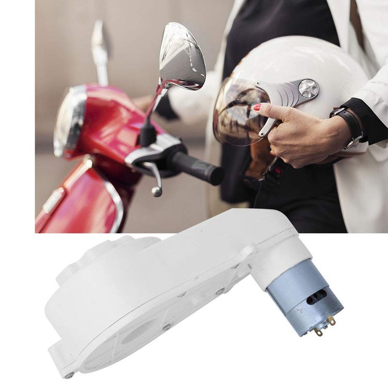 Gear Box, 3.5Cm Diameter 12V Electric Motor Gear Box, RS550 5.7Cm/2.2In Length for Motorcycles Remote Control Car (12V550-30000 rpm) - Image 1
