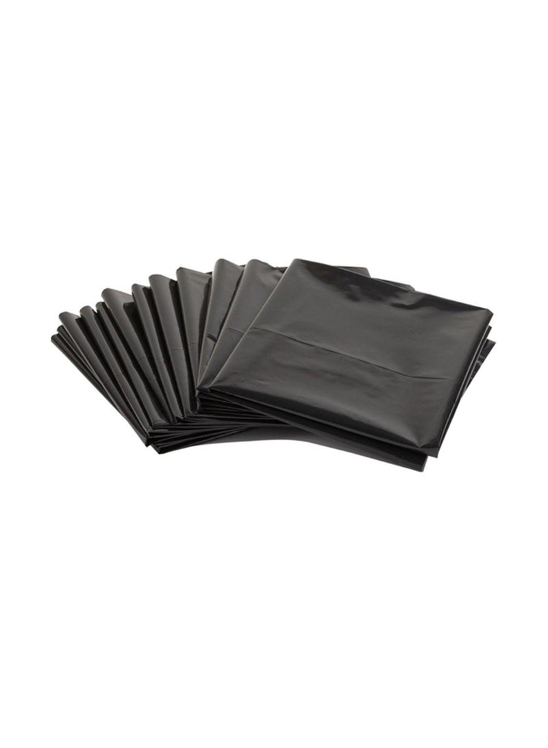 Terabyte أكياس قمامة كبيرة الحجم 70 × 95 سم 5 قطع سوداء - Image 2