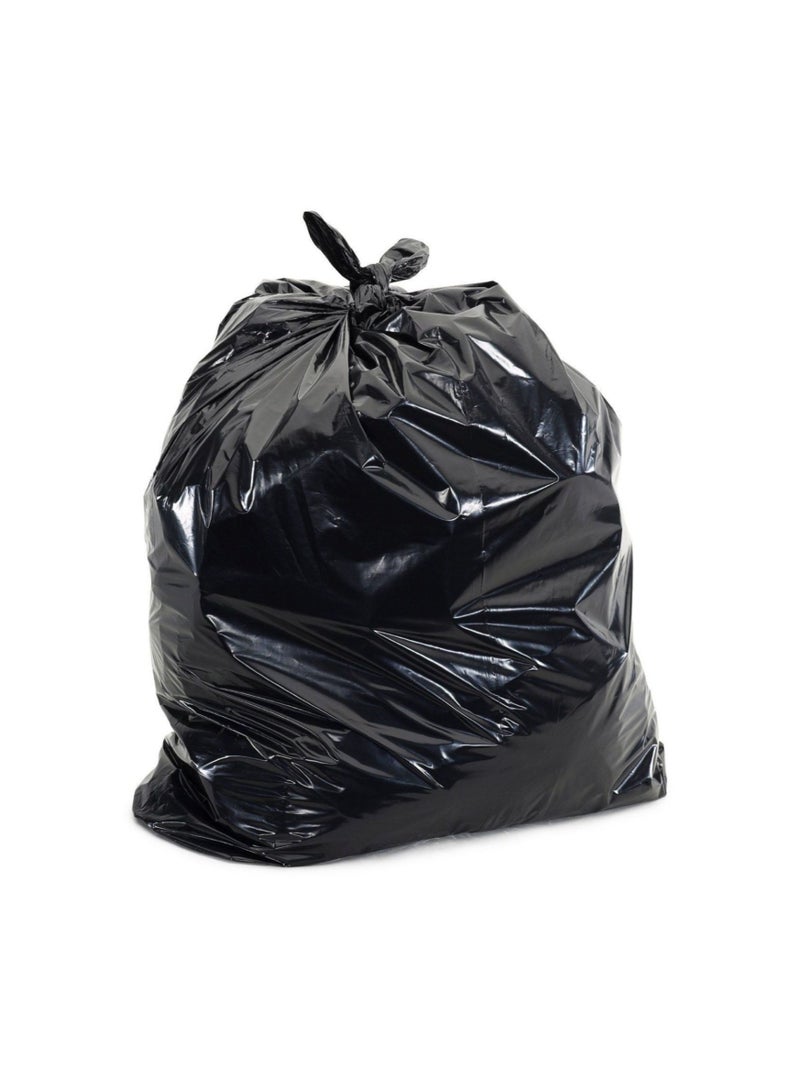 Terabyte أكياس قمامة كبيرة الحجم 70 × 95 سم 5 قطع سوداء - Image 3