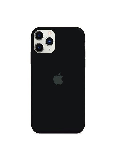 Silicone Back Case for iphone 12 Pro Max Black