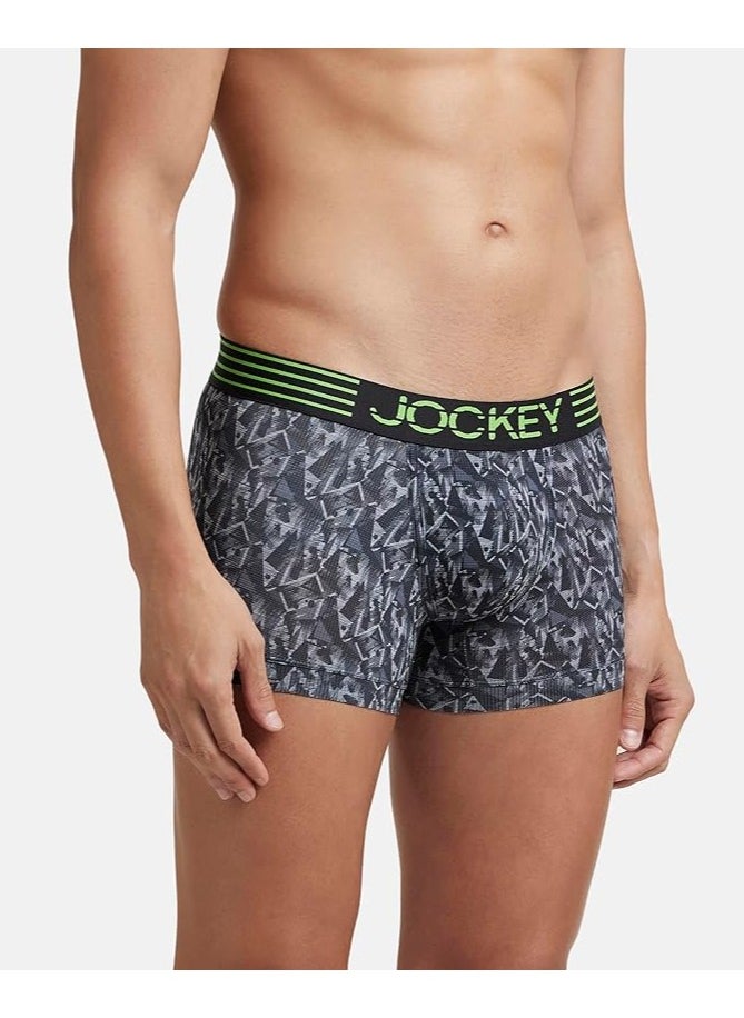 JOCKEY - JOCKEY Move Mens Trunk MM08 Black Print - Image 1