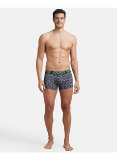 JOCKEY JOCKEY Move Mens Trunk MM08 Black Print  - Image 4