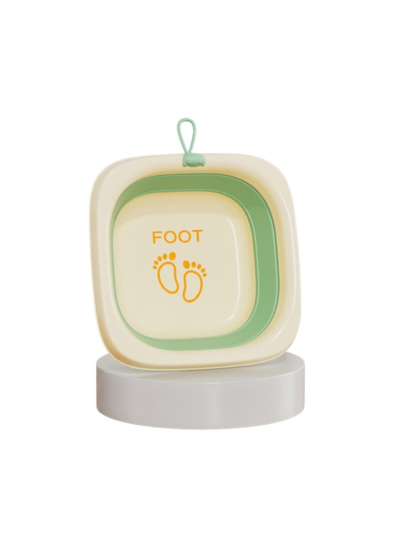 Moms Magic Foldable Multi-Use Baby Care Basin - High-Capacity Portable Washing Solution for Feet, Butt, and Face - Compact & Lightweight Design for Easy Travel  - Image 1