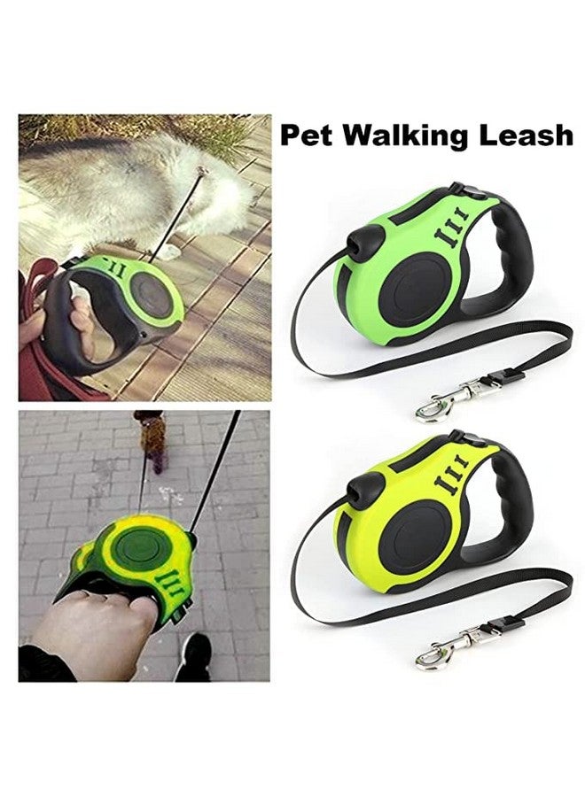 Retractable Dog Lead Leash Automatic Flexible Traction Rope Belt Upto 15 Kg For Small And Medium Dogs (Yellow) - Image 5