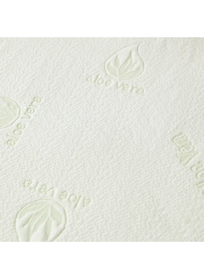 Home Box Aloe Vera Waterproof Queen Mattress Protector 200 x 33 x 150 cm