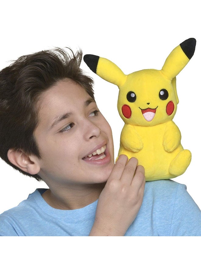 Rock Pow Plush Pikachu Toy for Kids 12.7 x 15.2 x 20.3cm - Image 2