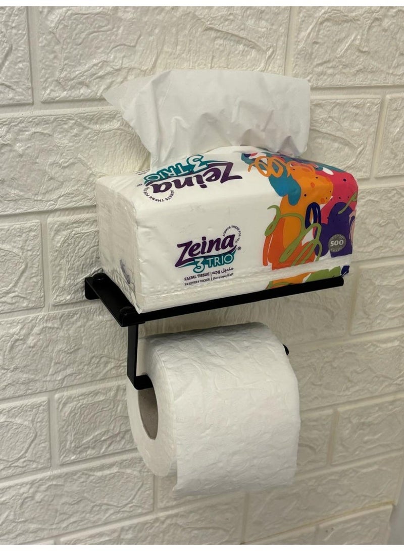 Siag Toilet Roll Holder With Phone/Tissue Shelf 6629 - Image 1