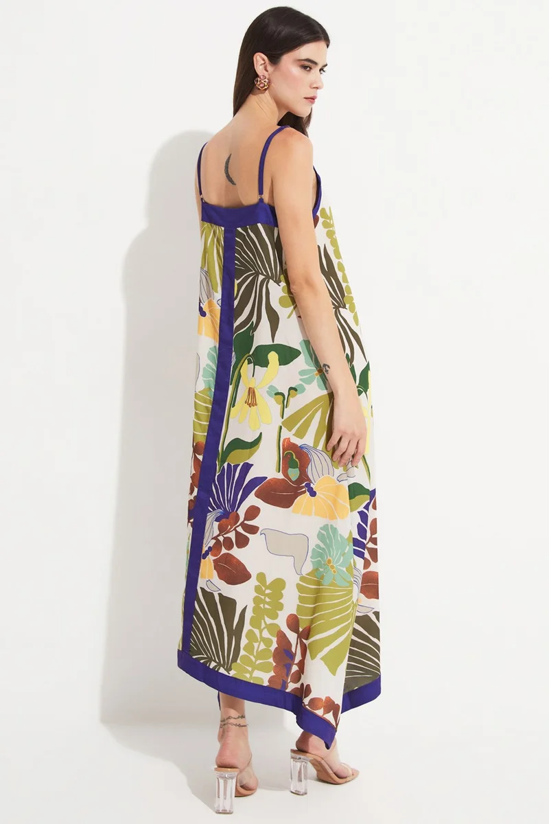 JUNE Floral Print Dress