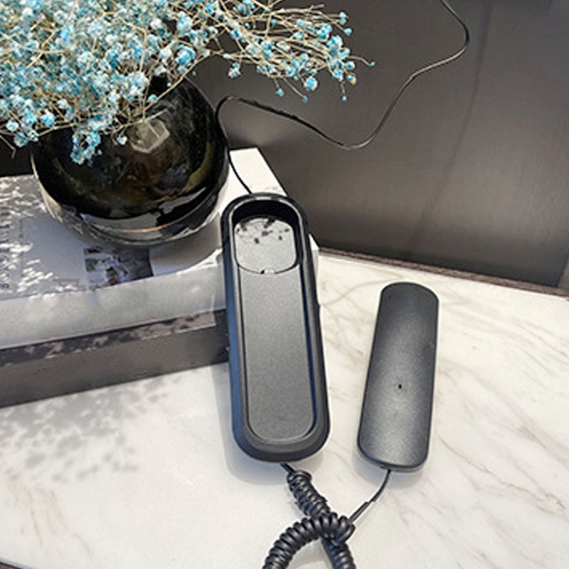 Wall Telephone Old Style Retro Mute Redial Landline Corded Telephone for Home Hotel School Office - Image 5