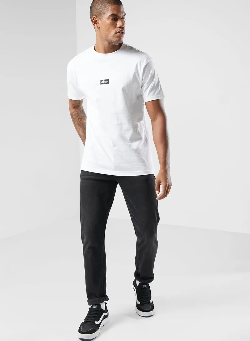 OBEY Black Bar T-Shirt