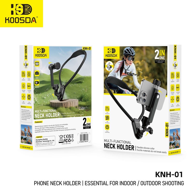 KOOSDA Hands-Free Convenience KNH 01 Phone Neck Holder for Ultimate Mobility - Image 3