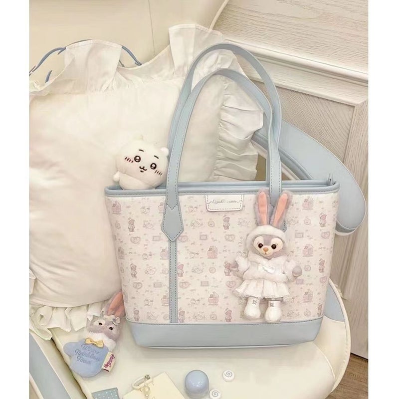 Women's Cartoon Print Large Shoulder Bag - Image 1