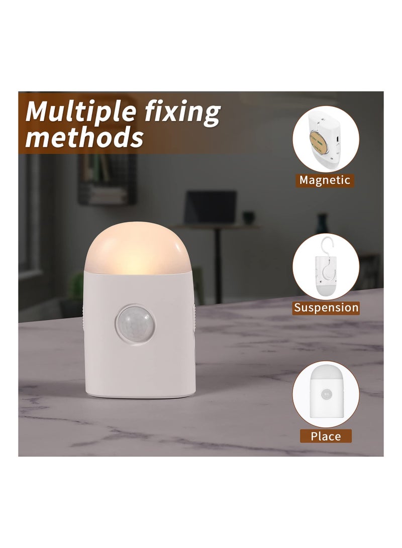 SYOSI Motion Sensor LED Night Lights, for Cabinet, Hallway, Stairs - Image 2