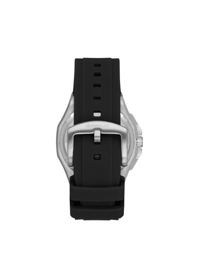 كوانتوم Men's Silicone Chronograph Watch PWG1147.361 - 43.5 mm