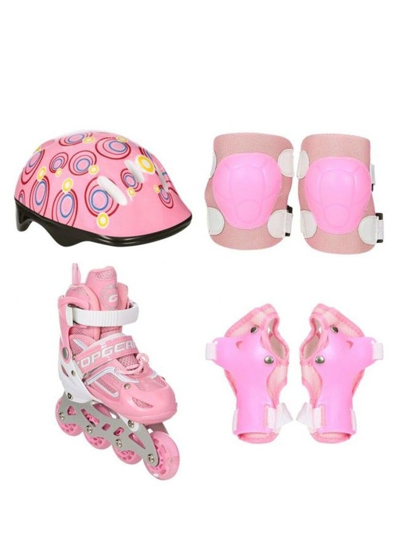 Top Gear Roller Skate Shoes Set 30-33 Pink 