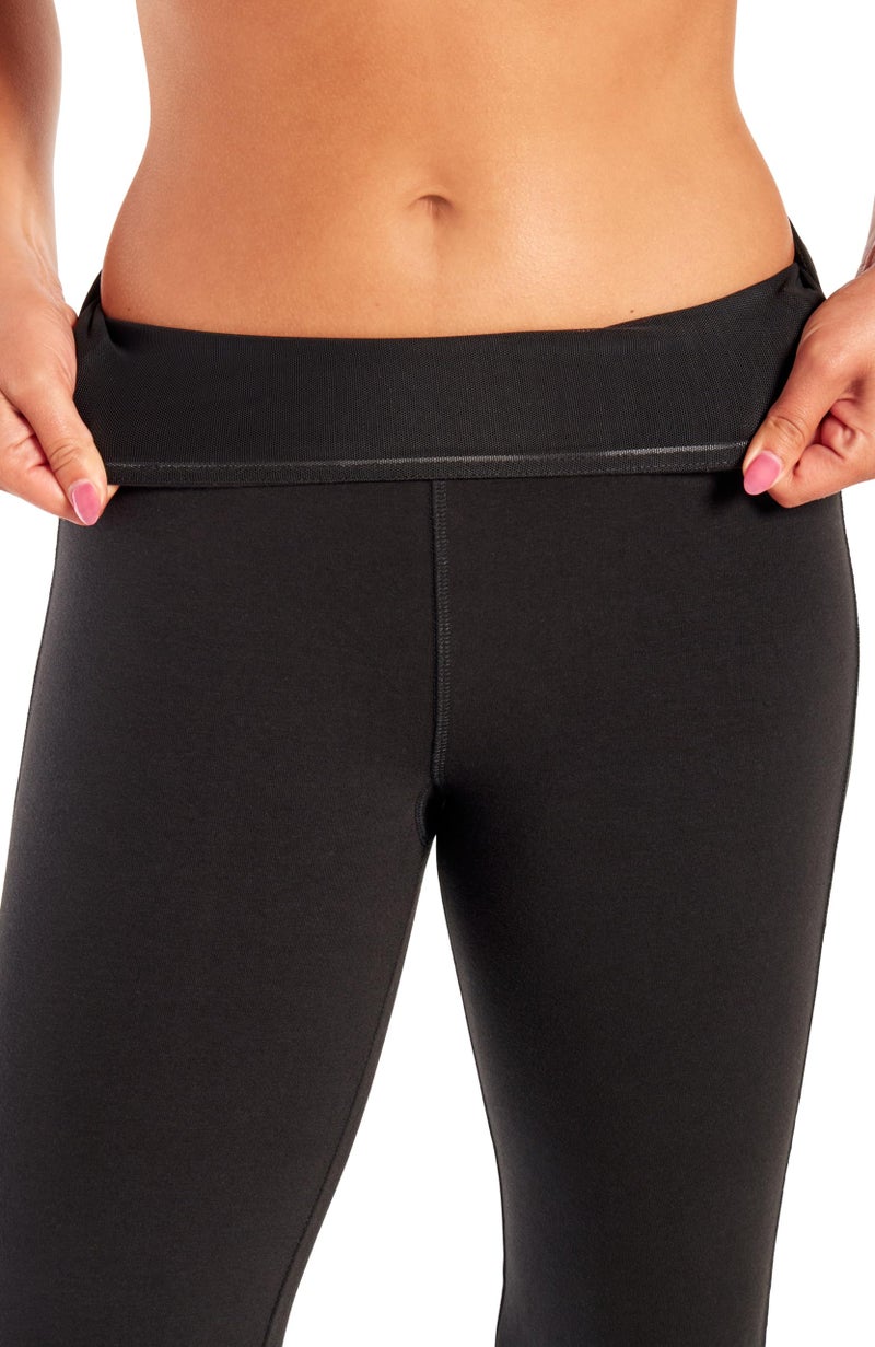 Marika Women's Carrie Tummy Control Bootleg Pant, Black, Medium/34" Inseam - Image 3